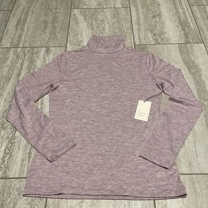 A new day Turtle Neck long sleeves tee shirt size Small